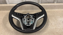 Load image into Gallery viewer, 12 15 Camaro SS Leather Wheel GM 22790901 Steering Factory Manual Orange Stitch

