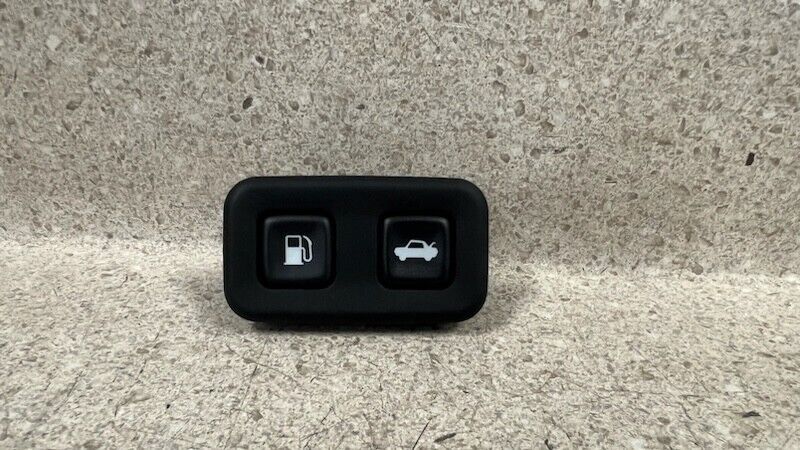 05 13 Corvette C6 Fuel Door Trunk Switch Release Buttons Black OEM GM Factory