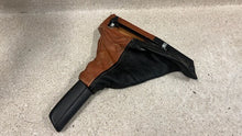 Load image into Gallery viewer, 05 13 C6 Corvette Custom Leather Center Console Lid Radio Trim Boot Black Brown

