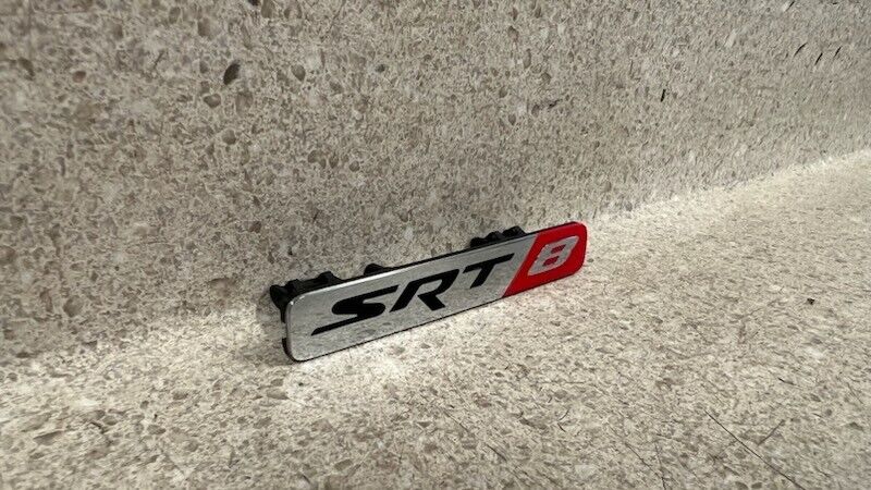 Dodge Charger SRT8 Interior Dash Emblem Mopar Right Nameplate Badge SRT 8 SRT