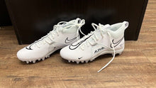 Load image into Gallery viewer, Nike Alpha Menace Varsity 3 (CV0586-109) White Men&#39;s Football Cleats 9.5 NEW
