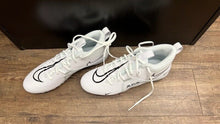 Load image into Gallery viewer, Nike Alpha Menace Varsity 3 (CV0586-109) White Men&#39;s Football Cleats 9.5 NEW
