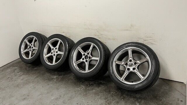 1997 2002 Pontiac Firebird Firehawk Polished Wheels Tires 17x9 17'' GM ...