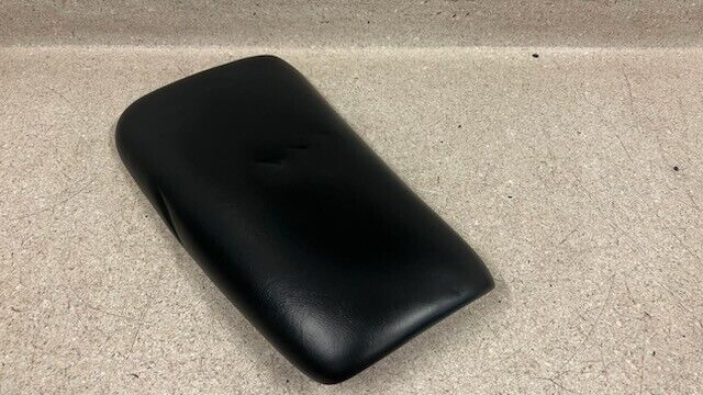 97 04 Chevrolet C5 Corvette Z06 Center Console Lid Armrest Black Leather OEM GM