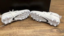 Load image into Gallery viewer, Nike Alpha Menace Varsity 3 (CV0586-109) White Men&#39;s Football Cleats 9.5 NEW
