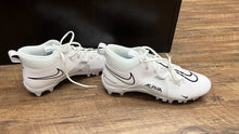 Load image into Gallery viewer, Nike Alpha Menace Varsity 3 (CV0586-109) White Men&#39;s Football Cleats 9.5 NEW
